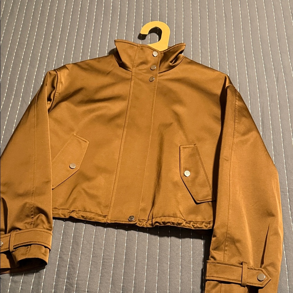Veronica Beard Brown Cropped Jacket size Small